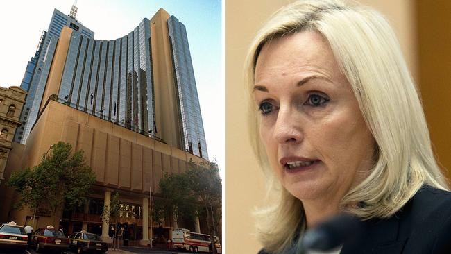 Australia Post paid for Christine Holgate to stay for nine months at the luxury Grand Hyatt hotel in Melbourne. Pictures: File