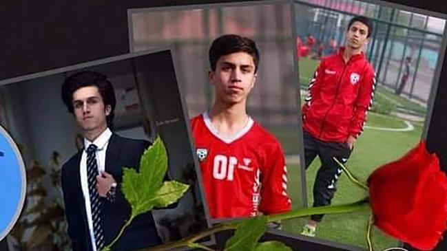 Zaki Anwari, the Afghan teen who fell to his death from a US military plane in Kabul. Picture: Afghan Sports Society