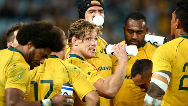 The futre looks grim for Michael Hooper and the Wallabies.