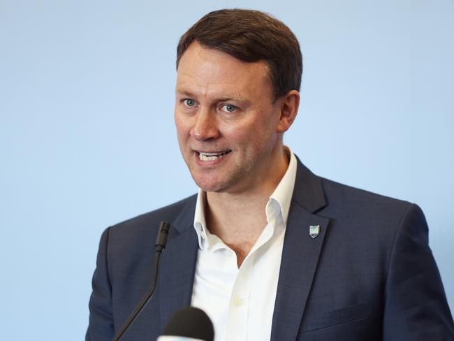 Sydney FC chief executive Mark Aubrey was ‘disappointed’ with the Sky Blues’ 2024-25 season. Picture: Matt King/Getty Images