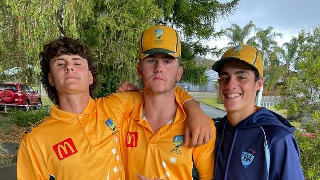 Kai Dalli (left) and Taylor Gilbert (right) will be players to watch for North Coastal. Picture: supplied