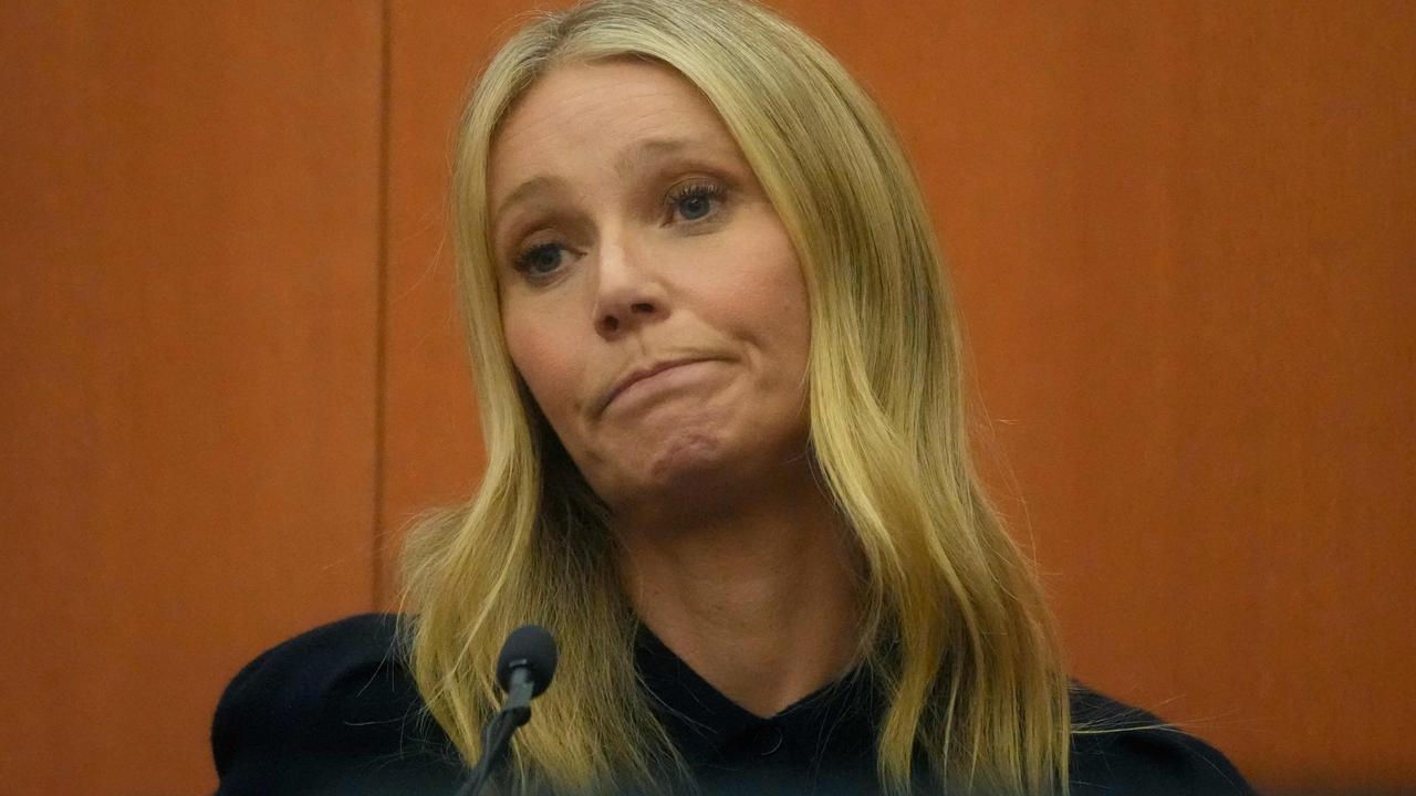 US actress Gwyneth Paltrow testifies during her trial in Park City, Utah. Picture: Rick Bowmer / AFP.