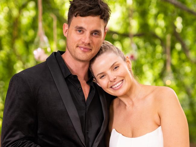 Jackson Lonie and Olivia Frazer are still together. Picture: Channel 9