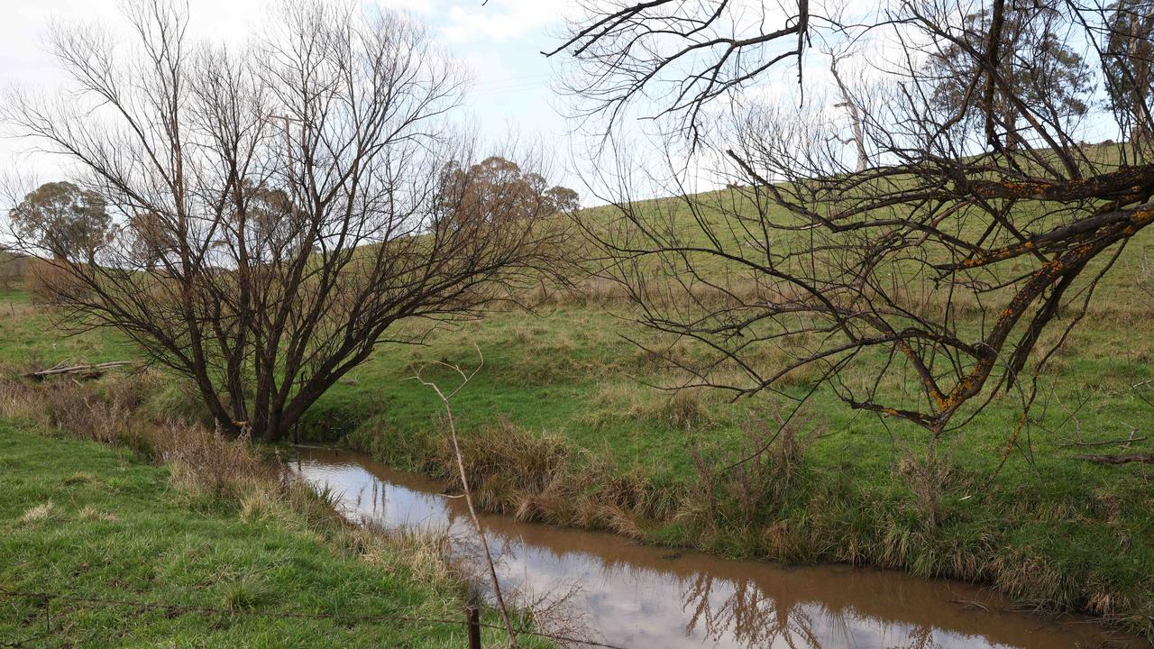 The location of the proposed dam. Picture: Rohan Kelly/The Daily Telegraph