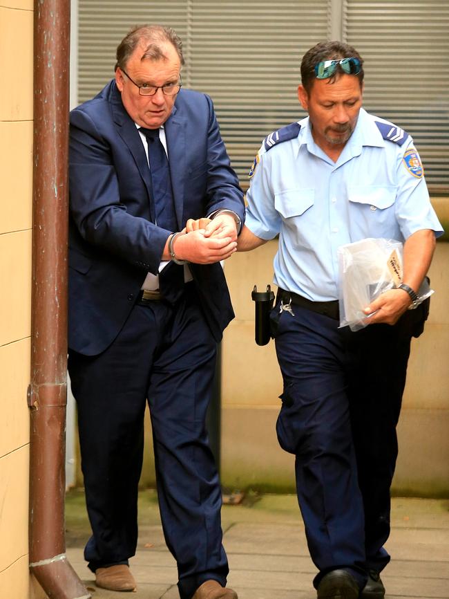 Glen McNamara leaves King Street Supreme Court yesterday. Picture: Adam Taylor