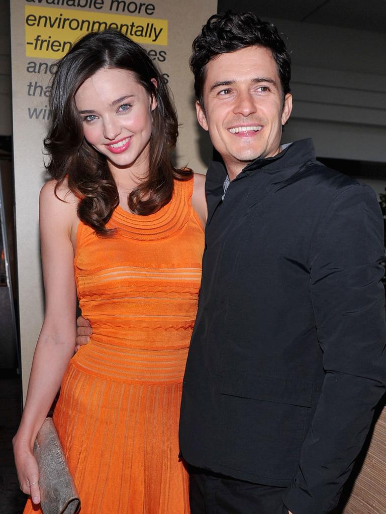 Bloom and Miranda Kerr. Picture: Getty