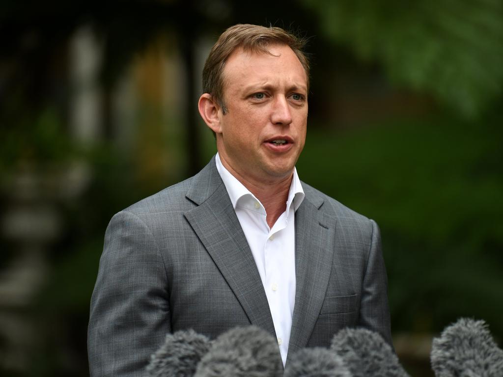 Health Minister Steven Miles says RBWH will address how they discharge mentally ill patients after a man was frogmarched to the street on Sunday. Picture: NCA NewsWire / Dan Peled