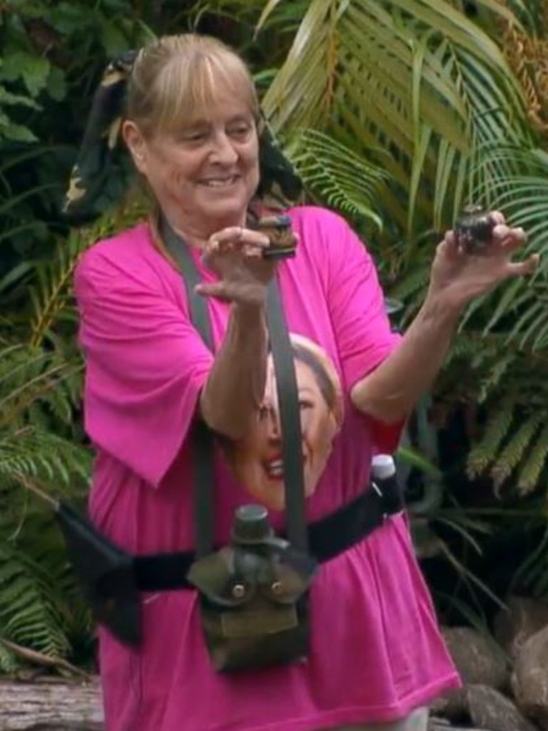 Denise Drysdale's 'luxury item' she smuggled into camp had the rest of the I'm A Celeb cast in shock.