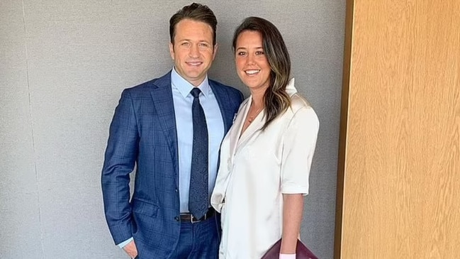 Matt Doran and his wife, Kendall Bora, are relocating to America. Picture: Instagram.