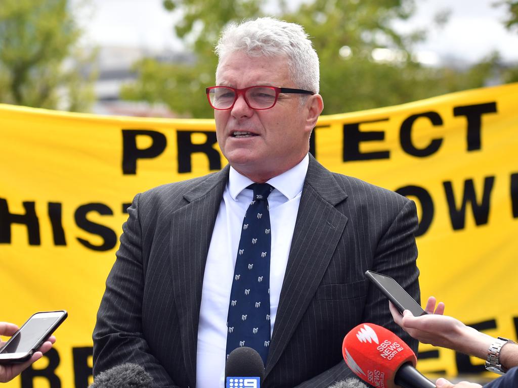 Former Australian Army officer David McBride is a whistleblower charged with leaking classified government information that alleges war crimes were committed by Australian troops in Afghanistan. Picture: AAP Image/Mick Tsikas