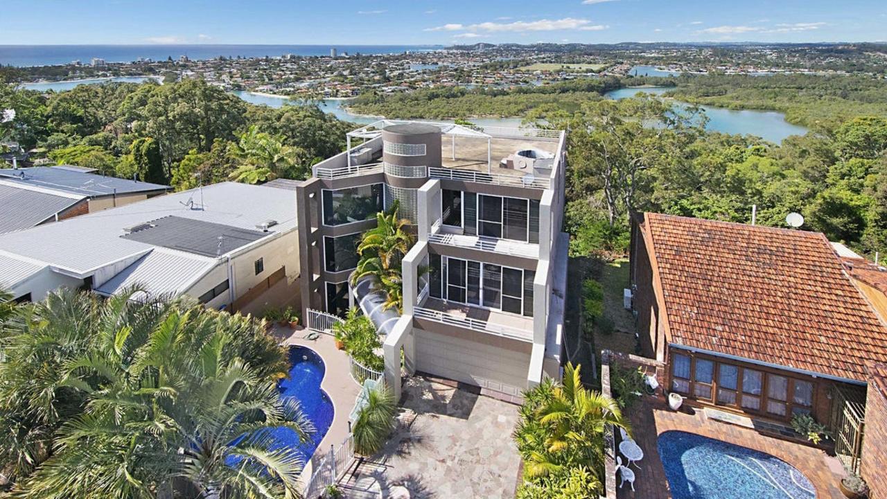 A lack of land and housing supply across much of the Sunshine Coast, Brisbane and Gold Coast is expected to soften the blow of the end of a boom. Pic: houses in Burleigh