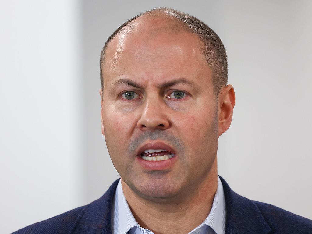 Josh Frydenberg has stopped short of calling for Mr Laming to go immediately. Picture: NCA NewsWire / Ian Currie