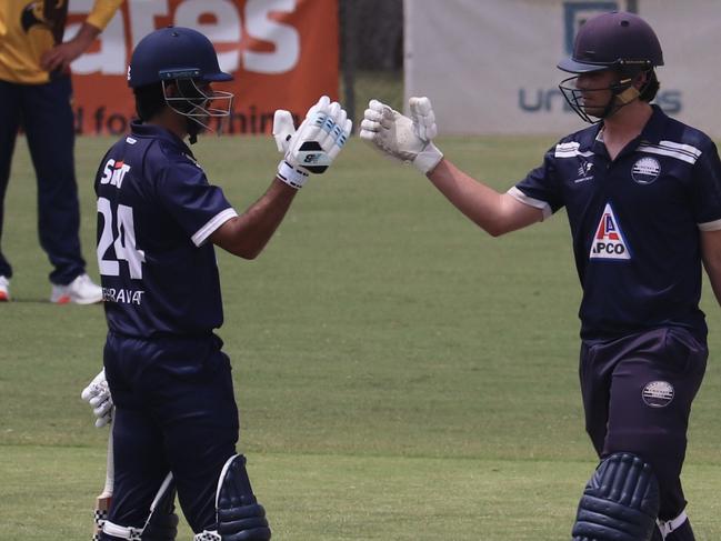 Arjun Sehrawat was a consistent performer across Geelong's four T20 matches. Picture: Carey Neate.