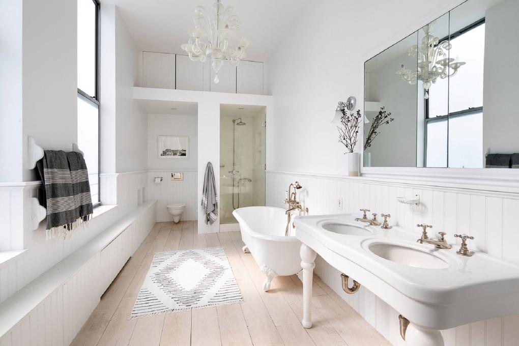 There are three-and-a-half elegant bathrooms throughout. Picture: Realtor