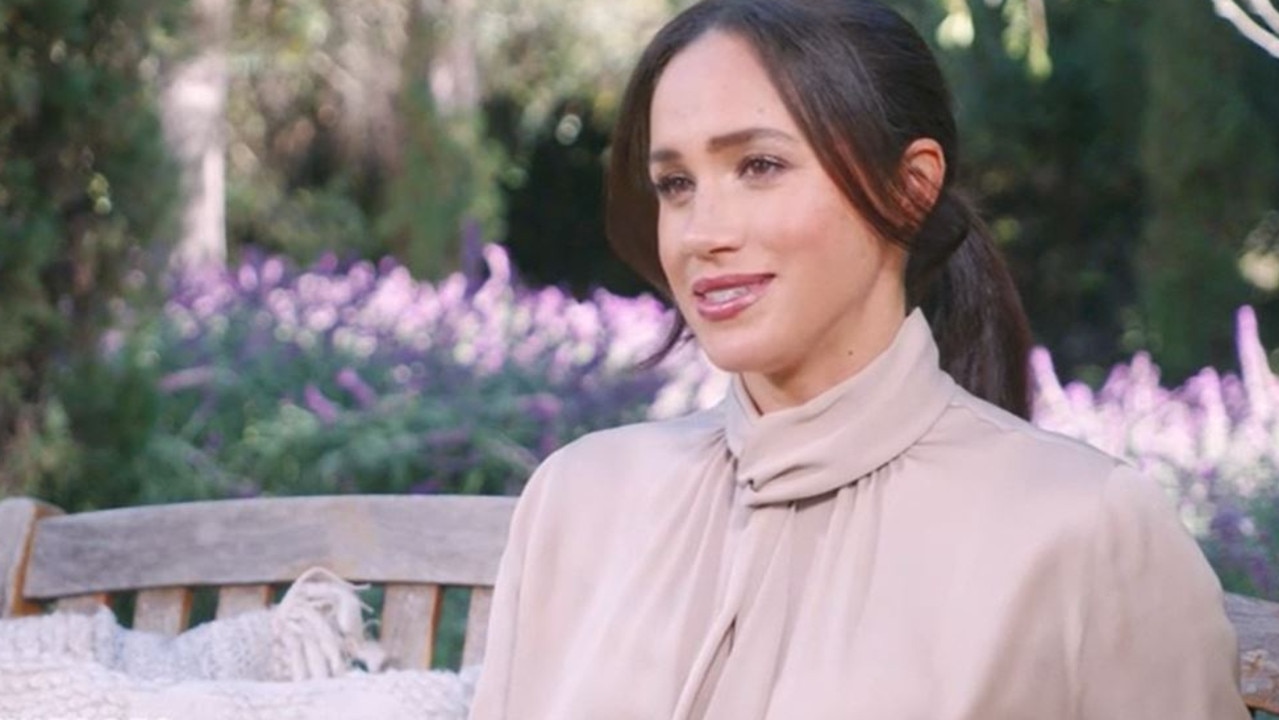 Meghan Markle made a surprise TV appearance. Picture: CNN.