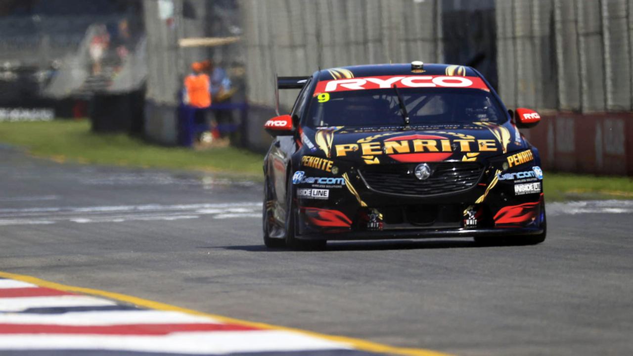 David Reynolds set the pace in first practice in Adelaide. Pic: Supercars
