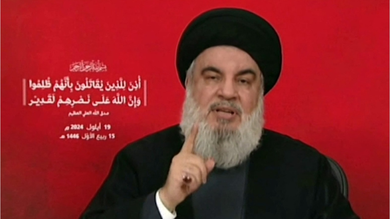 Hezbollah leader warns Israel crossed all 'red lines' with device attacks