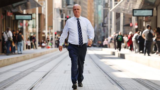 Mayoral candidate Sam Danieli is also proposing to establish yearly passes for tradies who have to park in Sydney’s CBD for work. Picture: Rohan Kelly