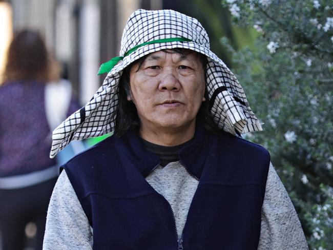 SYDNEY,  AUSTRALIA, NewsWire Photos. AUGUST 9, 2023. Tom Quach the man who allegedly stole an ibis from a public park before tying the native bird up by its feet to dry it out before cooking it, arriving at Waverley Local Court. Picture: NCA NewsWire/ Adam Yip