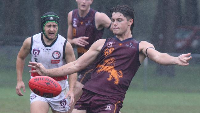 QAFL seniors - Palm Beach Currumbin v Redland-Victoria Point Sharks Pic Mike Batterham