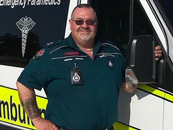 Texas paramedic received Ambulance Service Medal