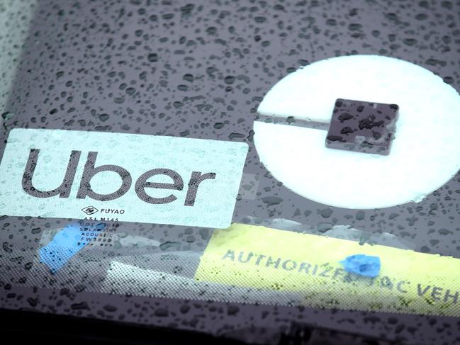 SAN FRANCISCO, CALIFORNIA - MARCH 22: The Uber logo is displayed on a car on March 22, 2019 in San Francisco, California. Uber Technologies Inc. announced that it has selected the New York Stock Exchange for its much anticipated initial public offering that could be one of the top five IPOs in history. The listing could value the ride sharing company at over $120 billion.   Justin Sullivan/Getty Images/AFP == FOR NEWSPAPERS, INTERNET, TELCOS & TELEVISION USE ONLY ==