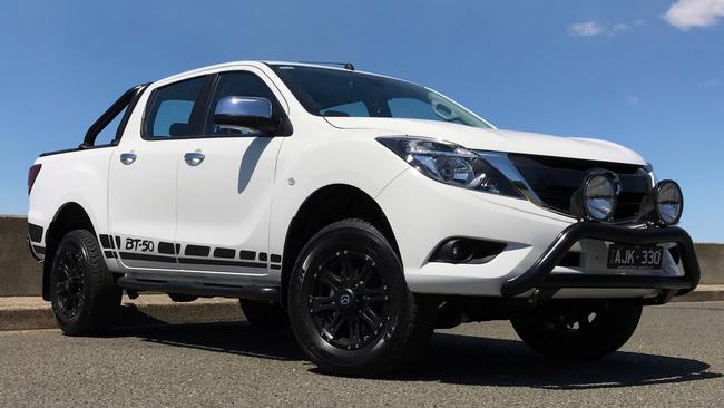 The Mazda BT-50 is also caught up in the Ford Ranger fire recall. Picture: Supplied.