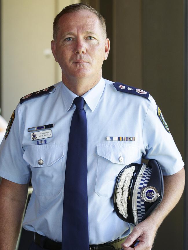 NSW Police Commissioner Mick Fuller wants to give officers better training. Picture: Justin Lloyd