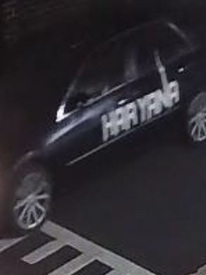 A car spotted in the area around the time of the alleged incident. Picture: NSW Police