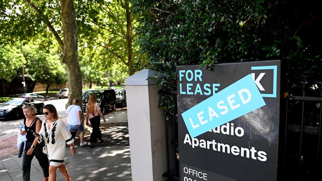 Sydney's rental crisis has reached new heights. Picture: NCA NewsWire / Jeremy Piper