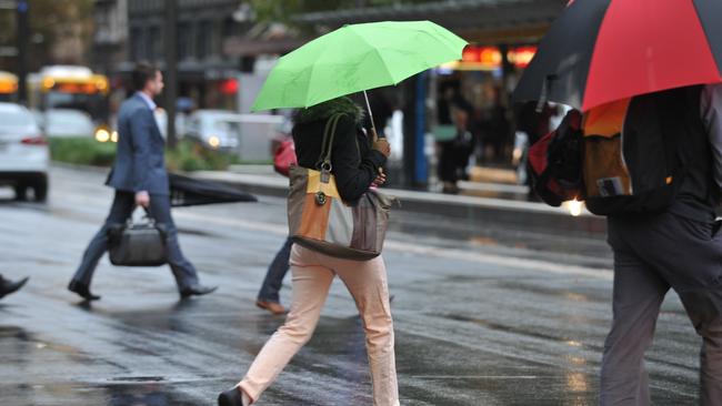 The cold, wet weather will continue into the weekend and next week. Picture: File