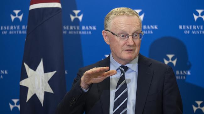 RBA governor Philip Lowe. Picture: Getty Images