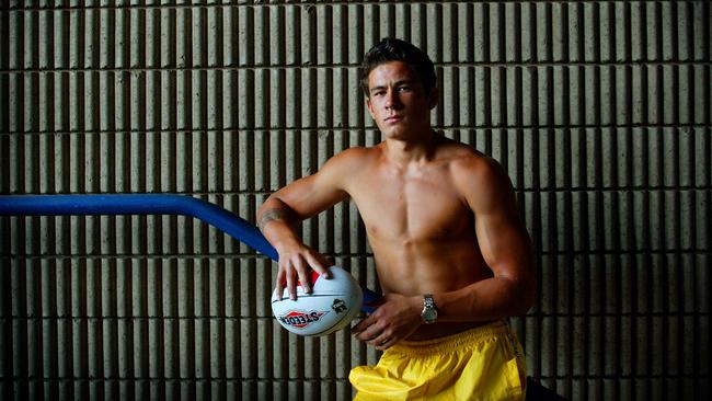 Sonny Bill Williams as a 17-year-old. He has lived in Australia since he was 14.