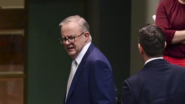 Prime Minister Anthony Albanese is in dispute with the Greens over housing policy. Picture: NCA NewsWire / Martin Ollman