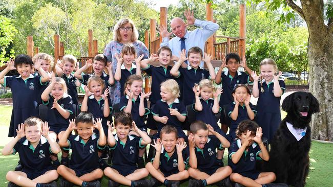 My First Year: Matthew Flinders Anglican College Prep M. Picture: Patrick Woods.