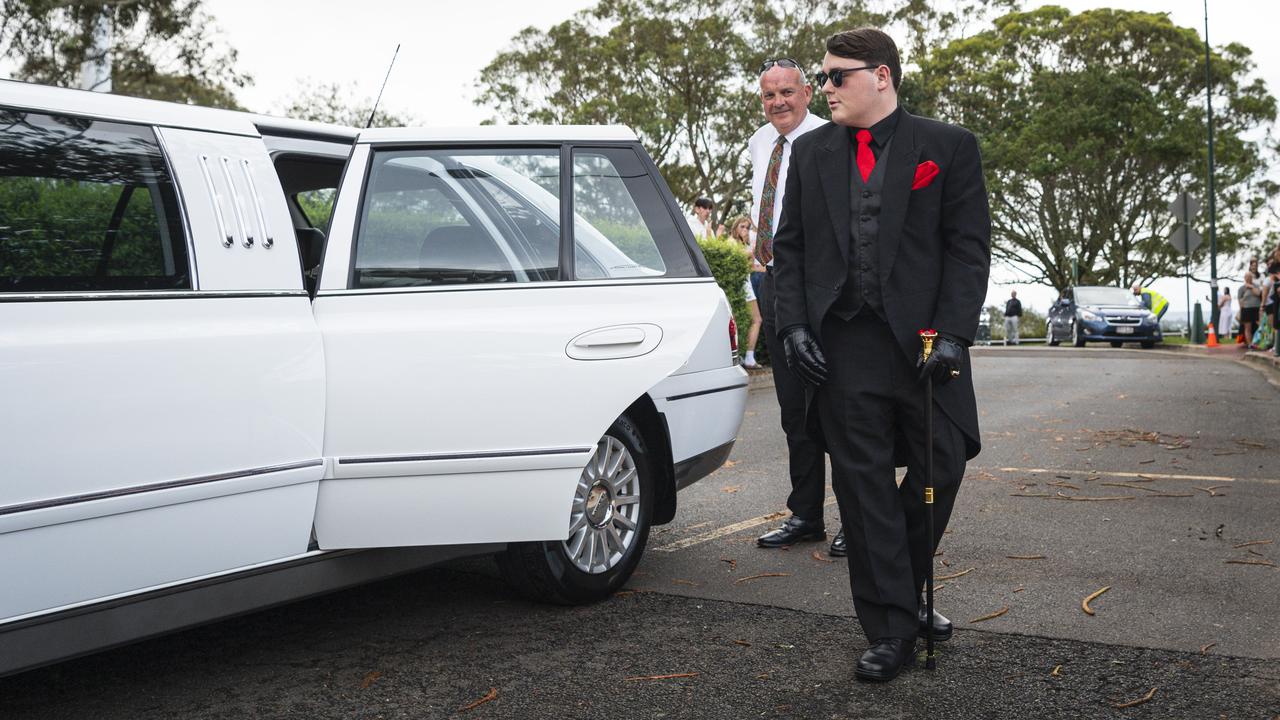 Graduate Ashton Nicol at Toowoomba Christian College formal at Picnic Point, Friday, November 29, 2024. Picture: Kevin Farmer