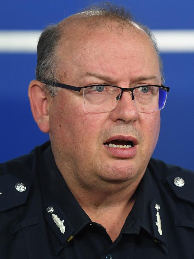 Victoria Police Chief Commissioner Graham Ashton. Picture: AAP