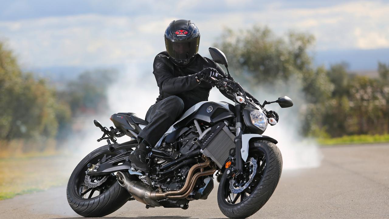 The Yamaha MT-07 is approved for learner riders.
