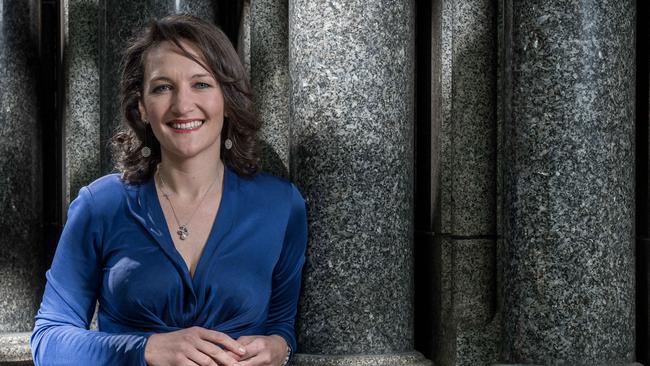 Georgina Downer, daughter of former Liberal leader Alexander, is set to contest the seat of Mayo. Picture: Jake Nowakowski