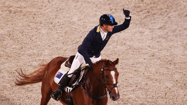 Andrew Hoy riding Vassily de Lassos. Picture: Getty Images