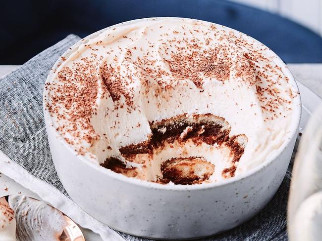 Use Vietnamese coffee for this dessert.