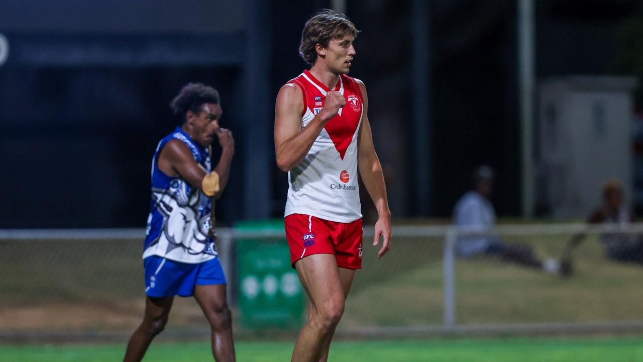 Daniel Gorry won the 2022 CAFL best and fairest. Picture: AFLNT Media