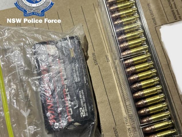 The ammunition seized in the raid. Picture: NSW Police