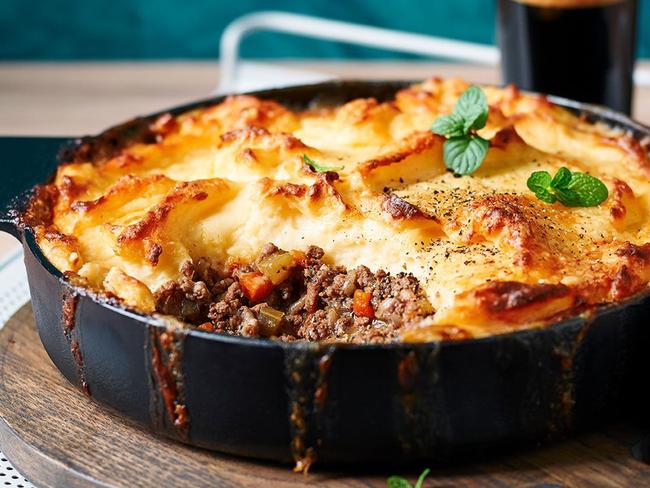 Guinness and cheddar shepherd's pie.