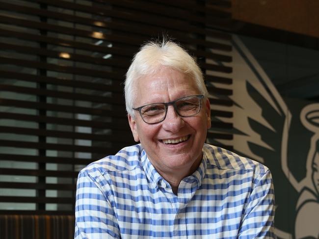 28/09/2023. Professor Richard Ryan, Institute for Positive Psychology and Education, Australian Catholic University. Richard is Australia's top researcher in the field of Educational Psychology and Counselling, photographed at ACU in North Sydney. Britta Campion / The Australian