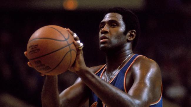 Willis Reed in 1970 against the Celtics.