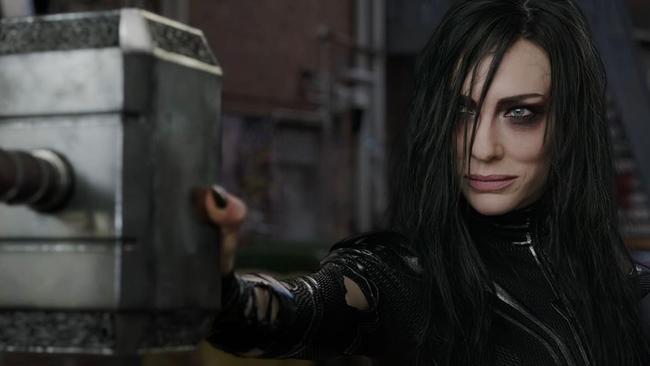 Cate Blanchett’s dark character in Thor: Ragnarok. Picture: Marvel Entertainment