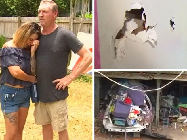 A Queensland couple claim a tenant destroyed their house. Picture: 7 News Cairns