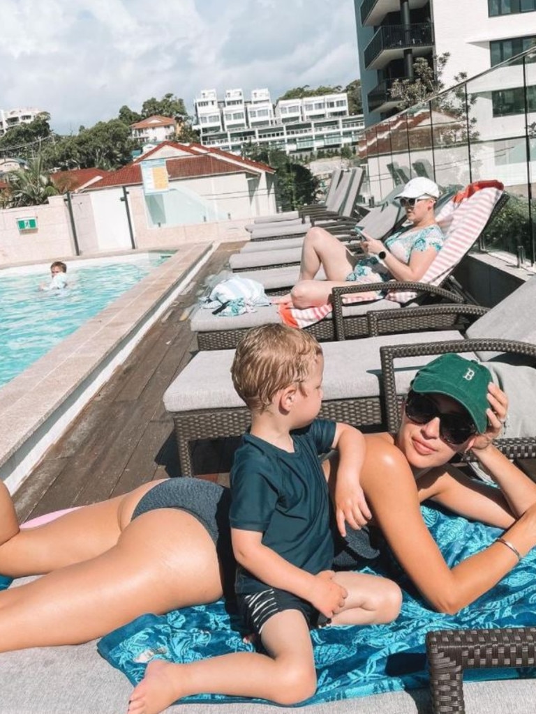 Who doesn't like relaxing by the pool? Photo: Instagram.