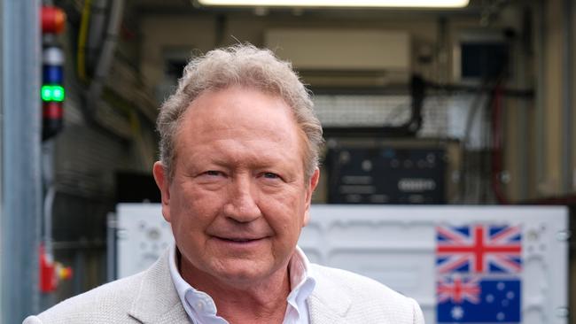 Fortescue chairman Andrew Forrest. Picture: Jacquelin Magnay